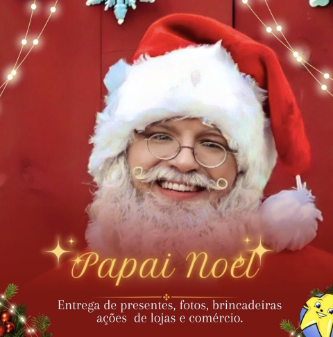 Papai Noel e personagens para o natal 11948594445